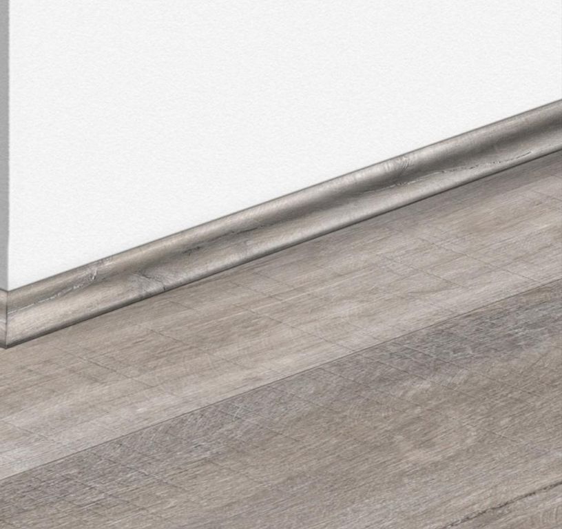 Moulure  Quick Step, PVC, décor Bois gris, h.1.70 x L. 240.00 cm