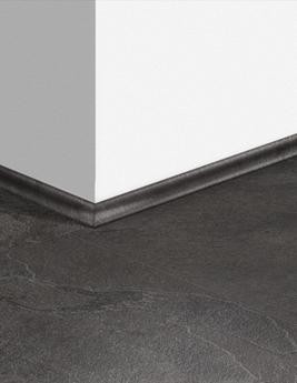 Moulure  Quick Step, PVC, décor Carrelage noir, h.1.70 x L. 240.00 cm