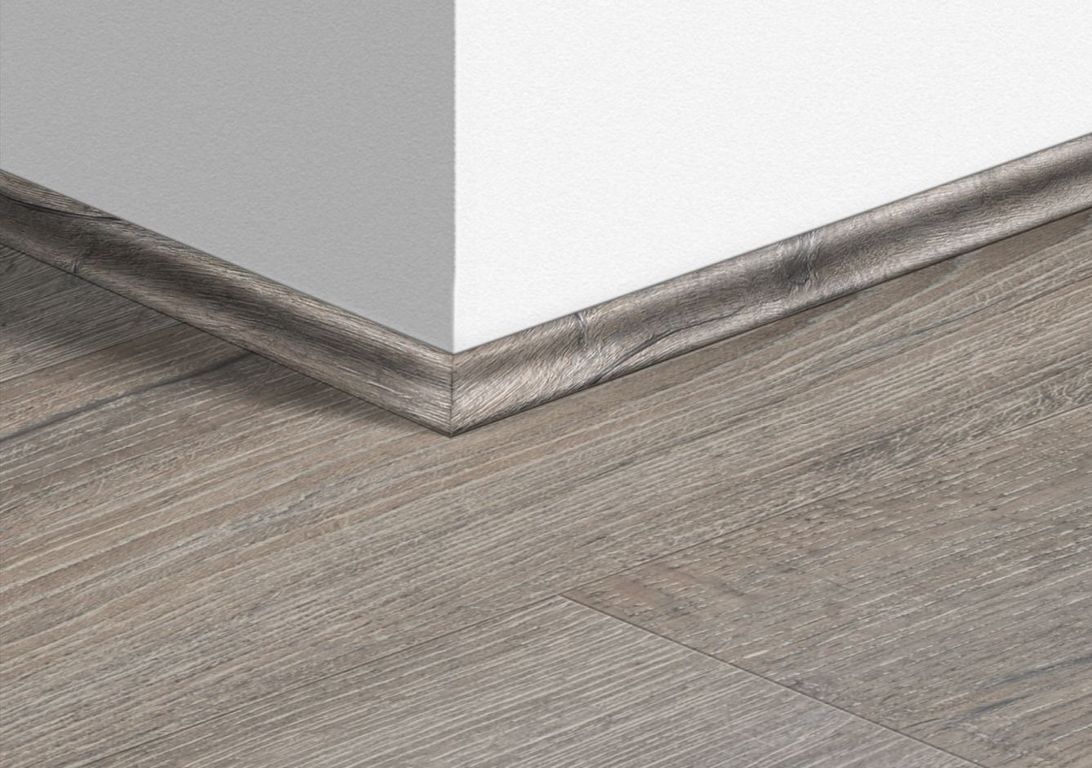 Moulure  Quick Step, PVC, décor Bois gris, h.1.70 x L. 240.00 cm