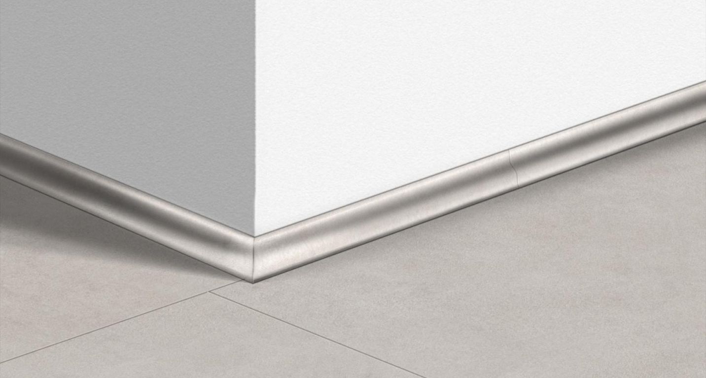 Moulure  Quick Step, PVC, décor Béton clair, h.1.70 x L. 240.00 cm