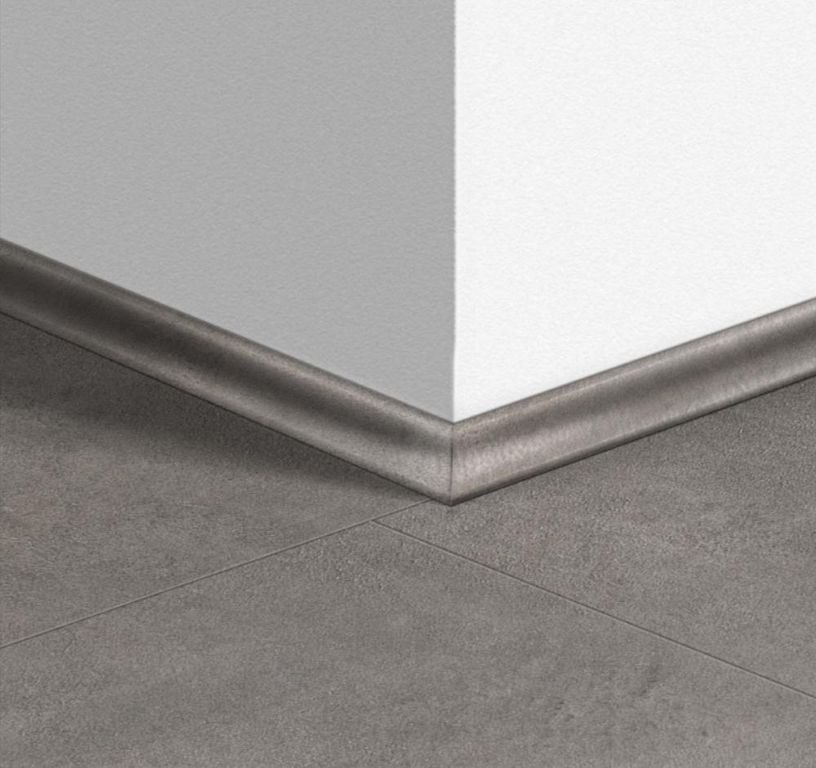 Moulure  Quick Step, PVC, décor Béton gris foncé, h.1.70 x L. 240.00 cm