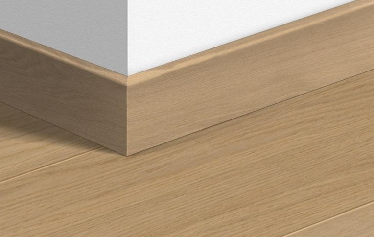 Plinthe  Quick Step, Mdf placage bois, décor Bois désert extra mat, h.8.00 x L. 240.00 cm