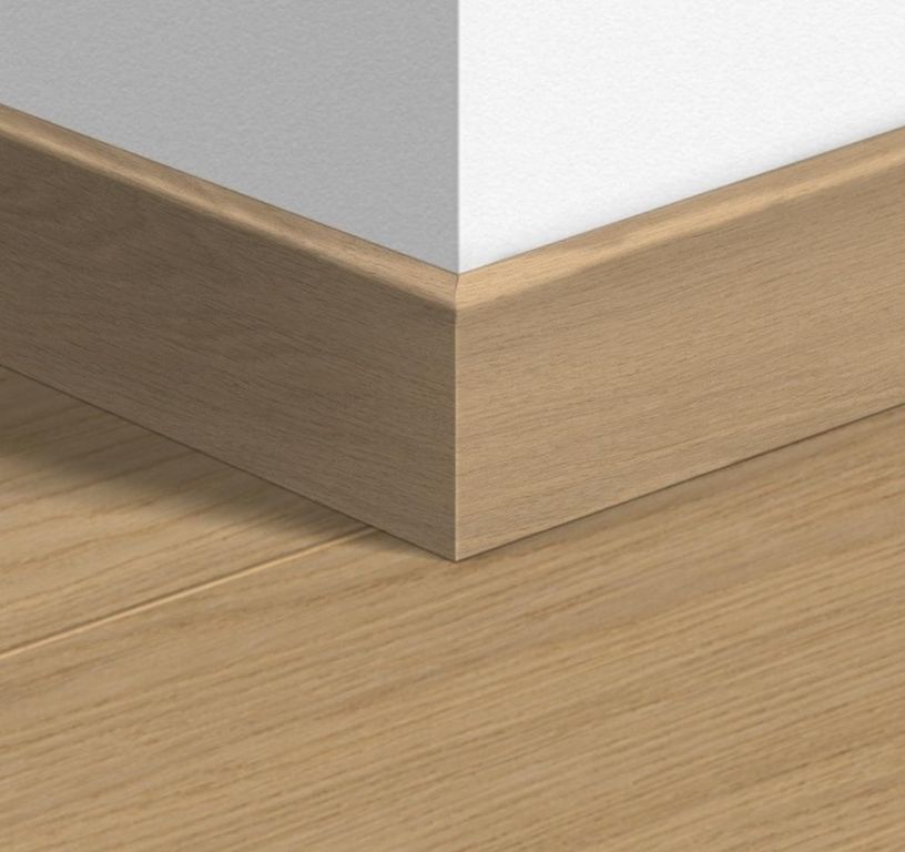 Plinthe  Quick Step, Mdf placage bois, décor Bois désert extra mat, h.8.00 x L. 240.00 cm