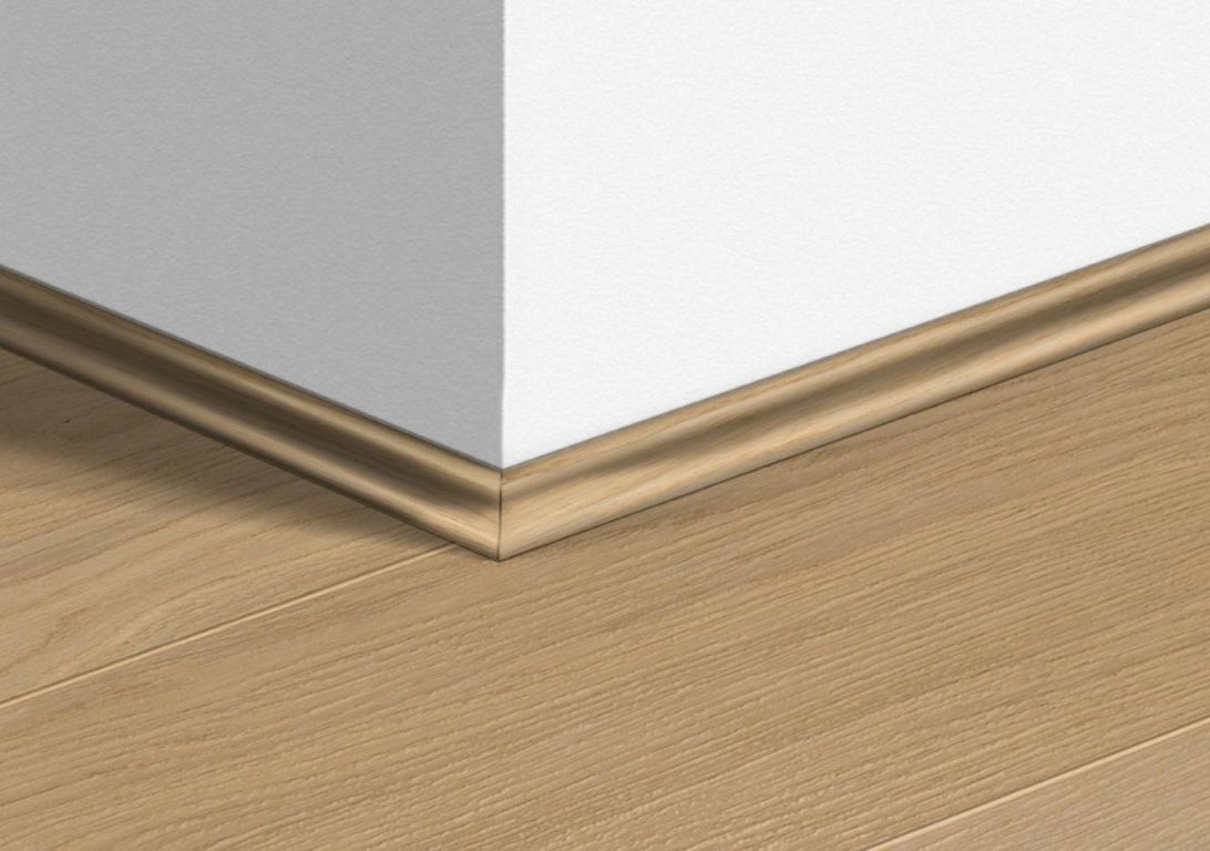 Contre-plinthe  Quick Step, Mdf placage bois, décor Bois désert extra mat, h.1.70 x L. 240.00 cm