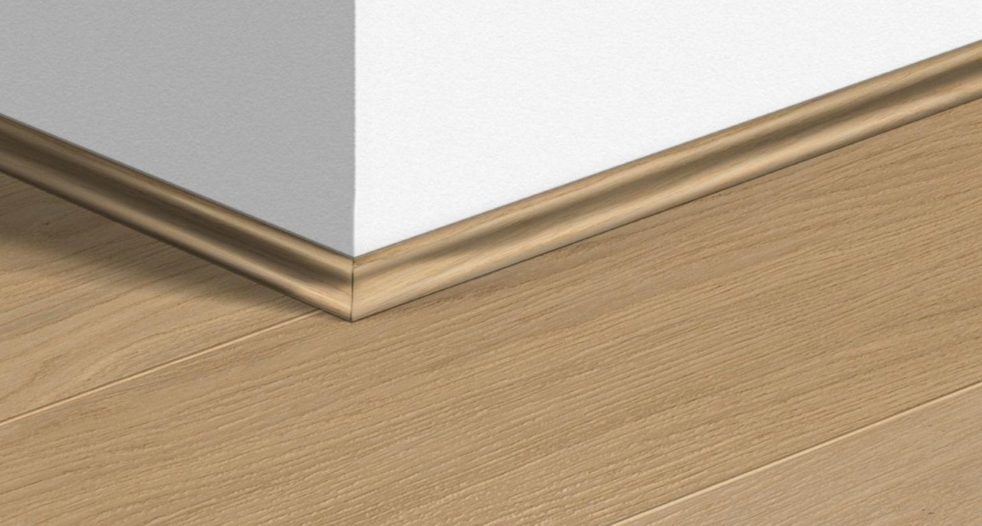 Contre-plinthe  Quick Step, Mdf placage bois, décor Bois désert extra mat, h.1.70 x L. 240.00 cm