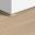 Contre-plinthe  Quick Step, Mdf placage bois, décor Bois himalaya blanc extra mat, h.1.70 x L. 240.00 cm