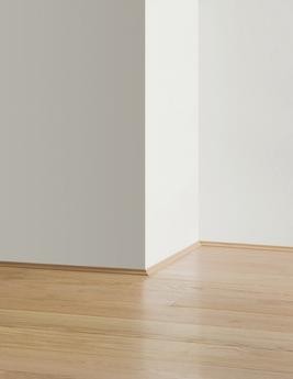 Contre-plinthe  Quick Step, Mdf placage bois, décor Bois gris extra mat, h.1.70 x L. 240.00 cm
