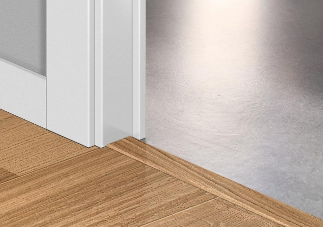 Profilé multi fonction INCIZO QS PARQUET Quick Step, mdf placage bois, décor naturel extra mat, l.5.40 x L. 215.00 cm