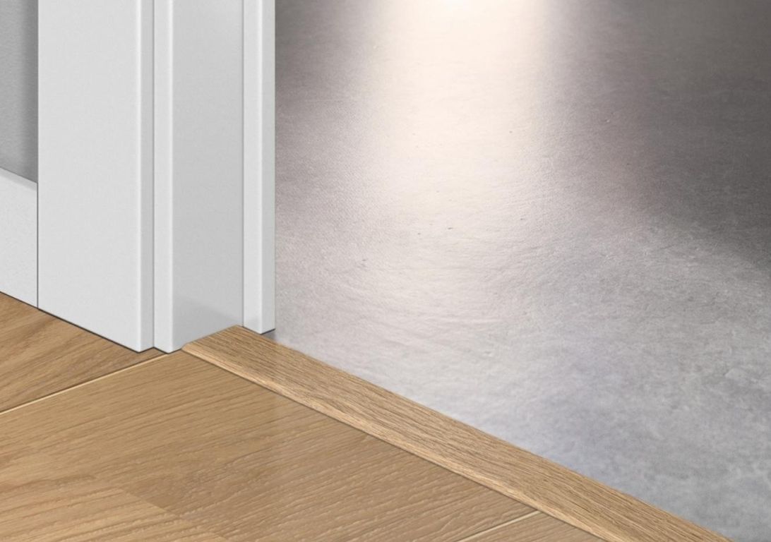 Profilé multi fonction INCIZO QS PARQUET Quick Step, mdf placage bois, décor pur extra mat, l.5.40 x L. 215.00 cm