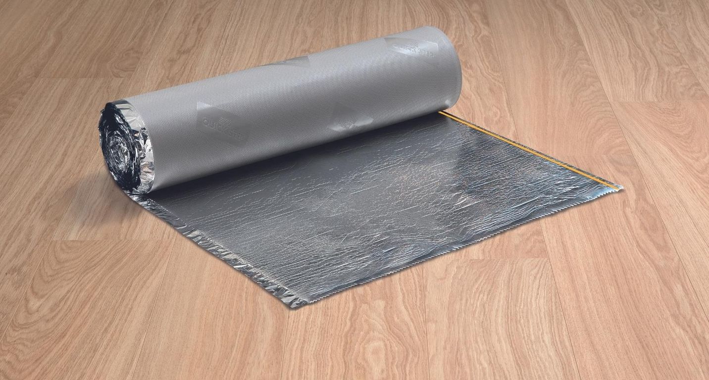 Sous-couche Quick Step BASIC PLUS 2 EN 1 pour stratifié, ép.2.00 mm, pièce de 15 m²
