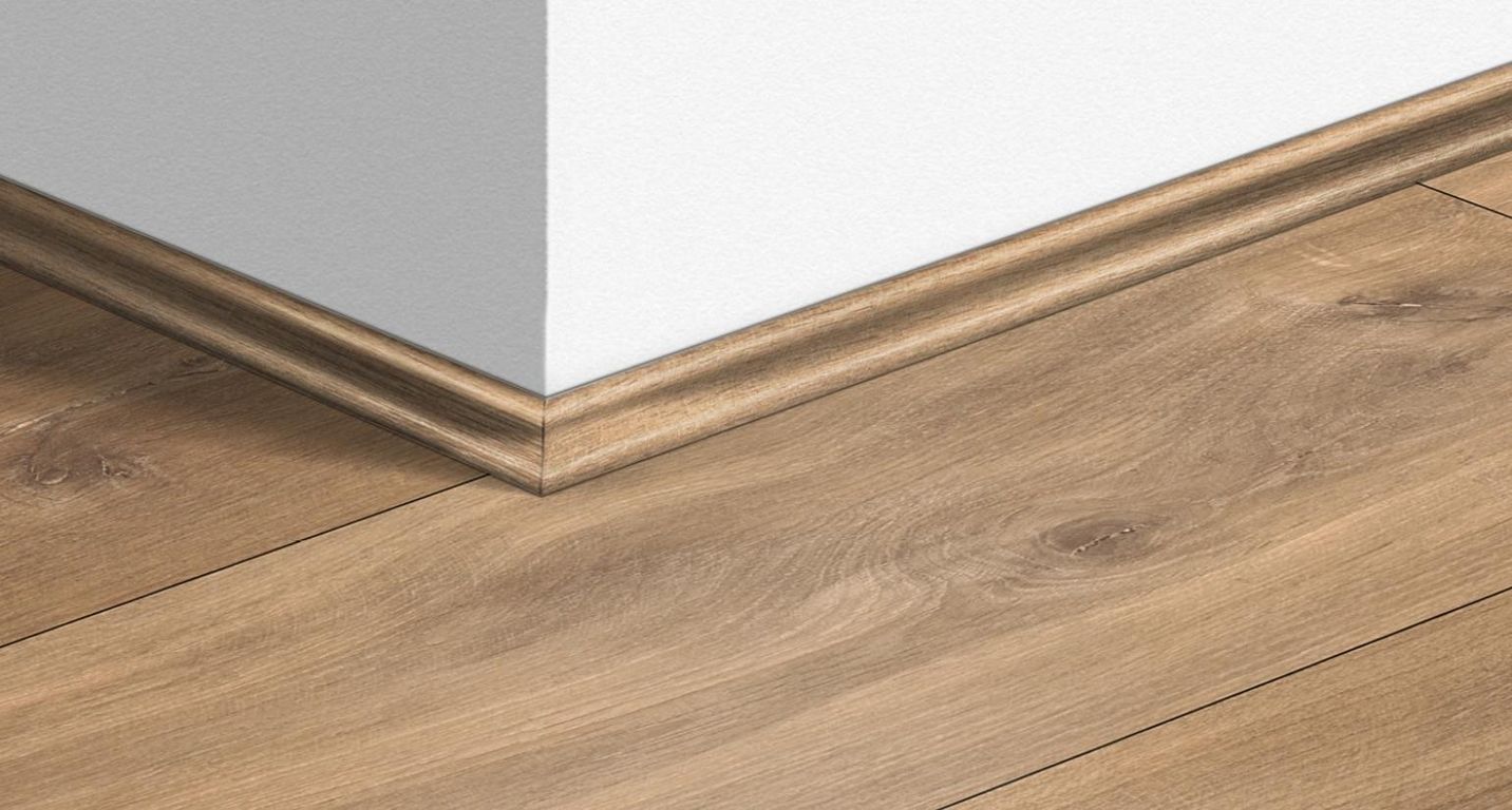 Quart de rond  Quick Step, Mdf, décor Bois chêne naturel, h.1.70 x L. 240.00 cm