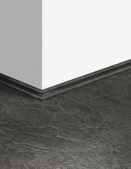 Quart de rond  Quick Step, Mdf, décor Béton ardoise noire, h.1.70 x L. 240.00 cm