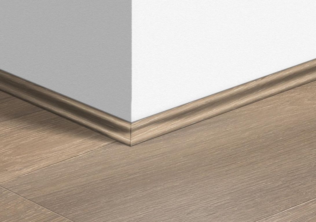 Quart de rond  Quick Step, Mdf, décor Bois chêne marron clair, h.1.70 x L. 240.00 cm