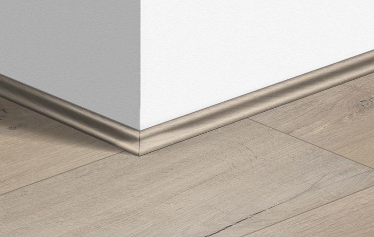 Quart de rond Quick Step, Mdf, décor Bois chêne grège, h.1.70 x L. 240.00 cm