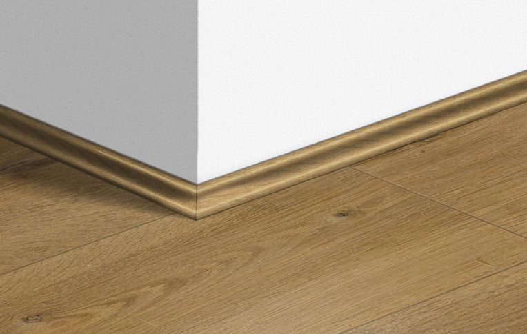 Quart de rond  Quick Step, Mdf, décor Bois chêne tendre naturel, h.1.70 x L. 240.00 cm