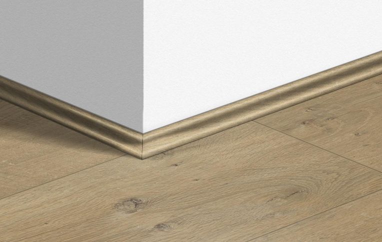 Quart de rond Quick Step, Mdf, décor Bois chêne tendre moyen, h.1.70 x L. 240.00 cm