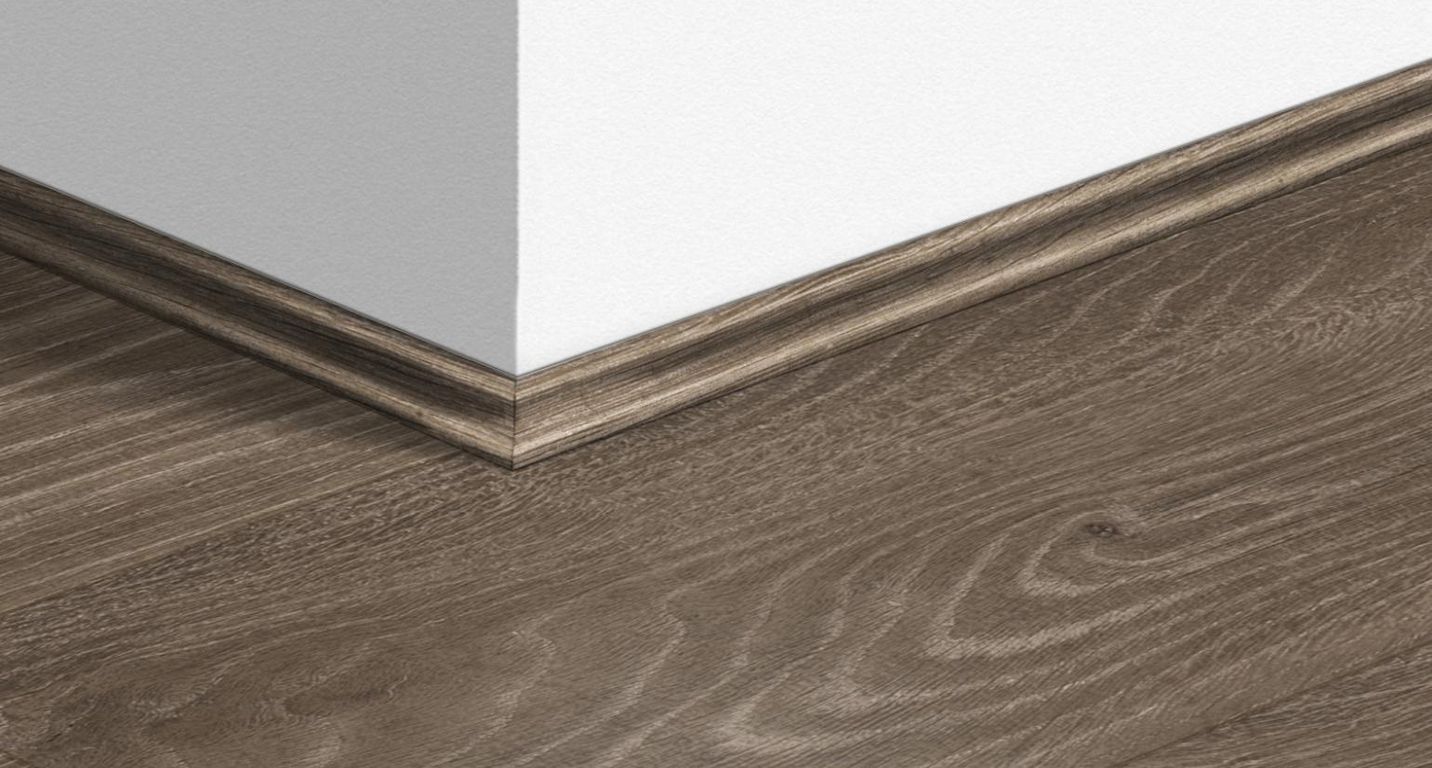 Quart de rond  Quick Step, Mdf, décor Bois chêne marron, h.1.70 x L. 240.00 cm