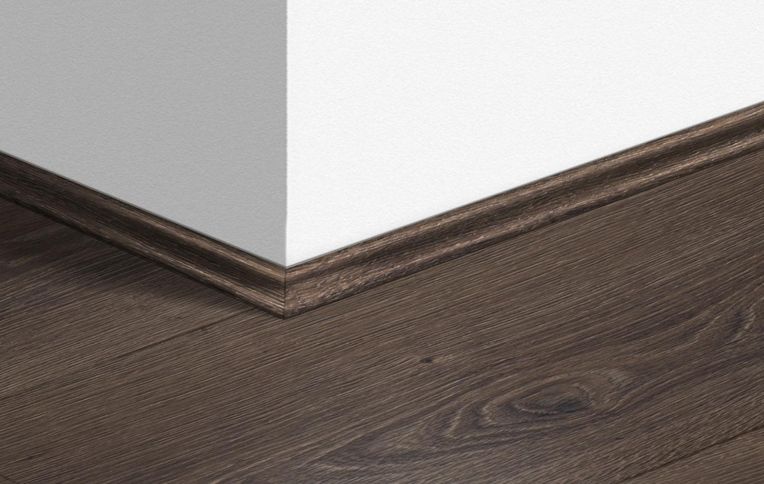 Quart de rond  Quick Step, Mdf, décor Bois chêne marron foncé, h.1.70 x L. 240.00 cm