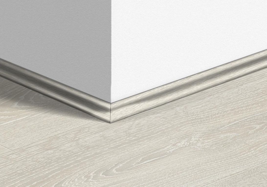 Quart de rond  Quick Step, Mdf, décor Bois patiné clair, h.1.70 x L. 240.00 cm