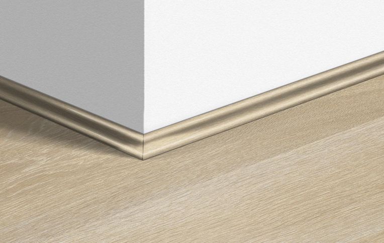 Quart de rond Quick Step, Mdf, décor Bois patrimoine beige, h.1.70 x L. 240.00 cm