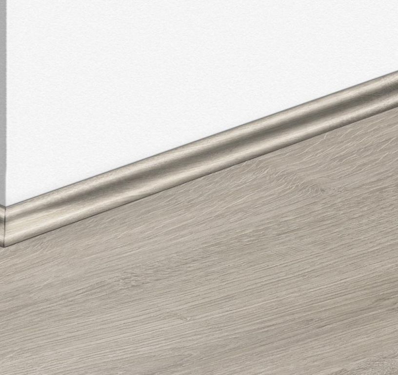 Quart de rond  Quick Step, Mdf, décor Bois newcastle gris, h.1.70 x L. 240.00 cm