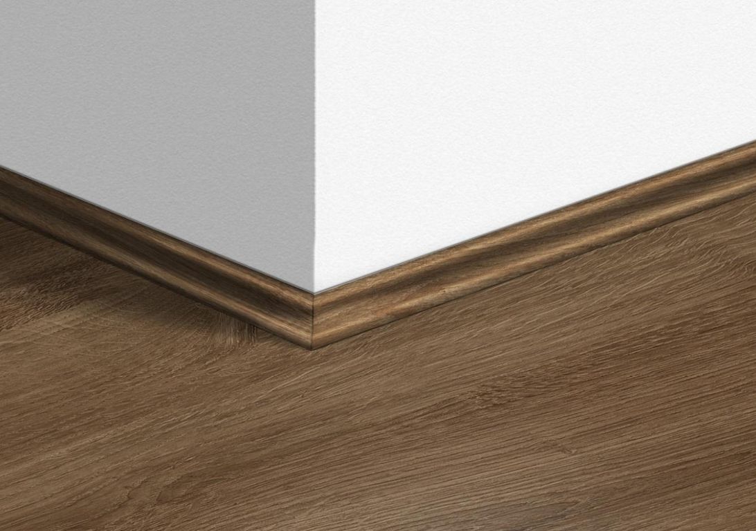 Quart de rond  Quick Step, Mdf, décor Bois newcastle brun, h.1.70 x L. 240.00 cm