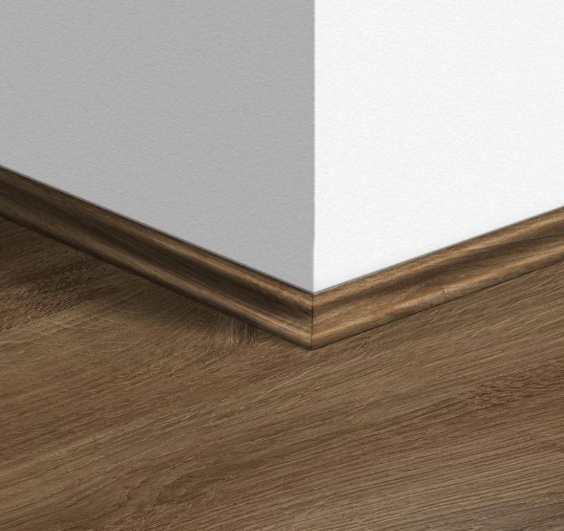 Quart de rond  Quick Step, Mdf, décor Bois newcastle brun, h.1.70 x L. 240.00 cm
