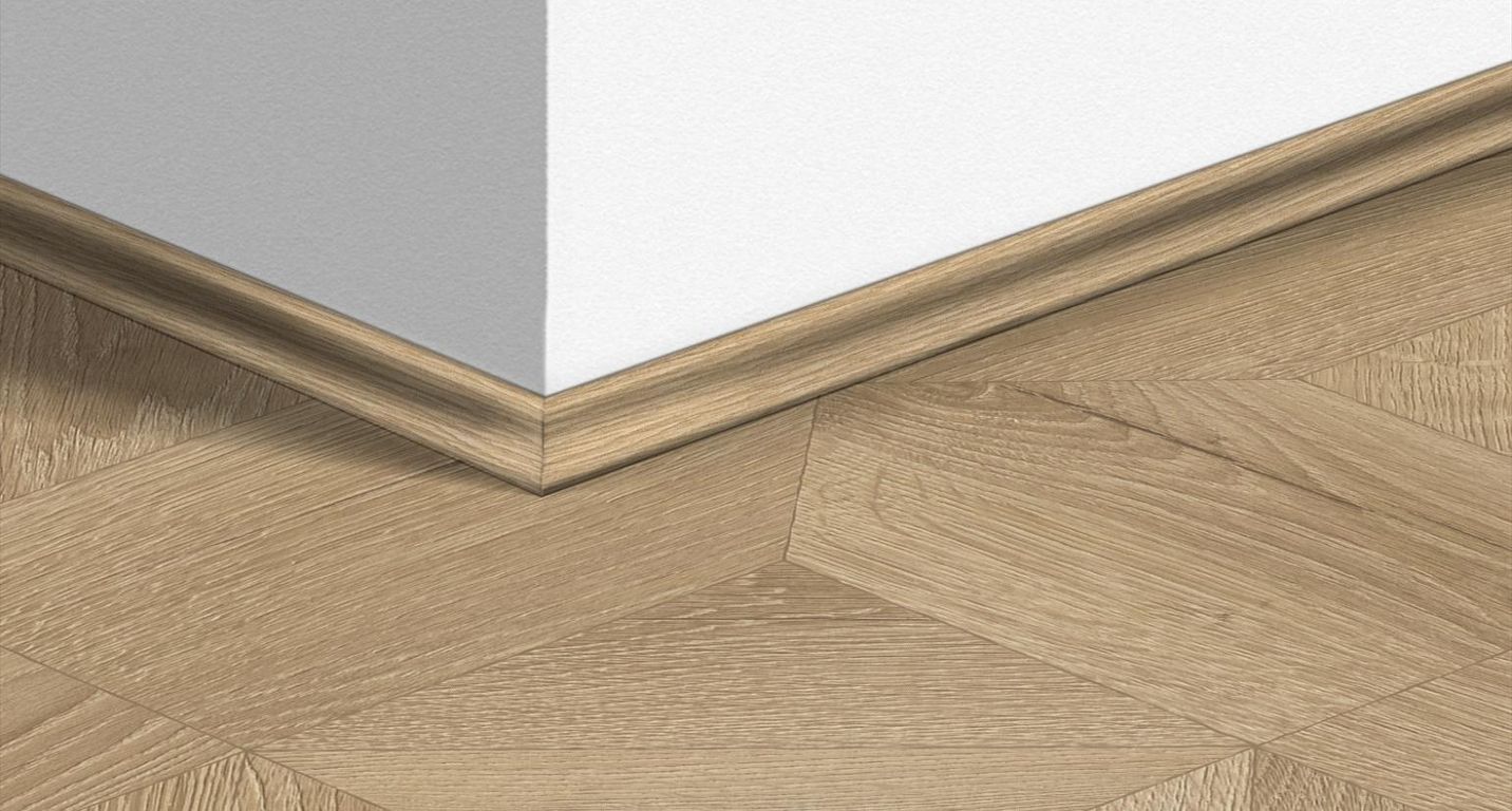Quart de rond  Quick Step, Mdf, décor Bois chêne naturel, h.1.70 x L. 240.00 cm