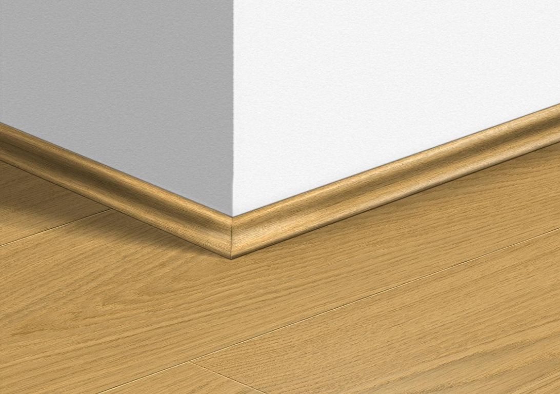 Quart de rond  Quick Step, Mdf, décor Bois verni naturel, h.1.70 x L. 240.00 cm