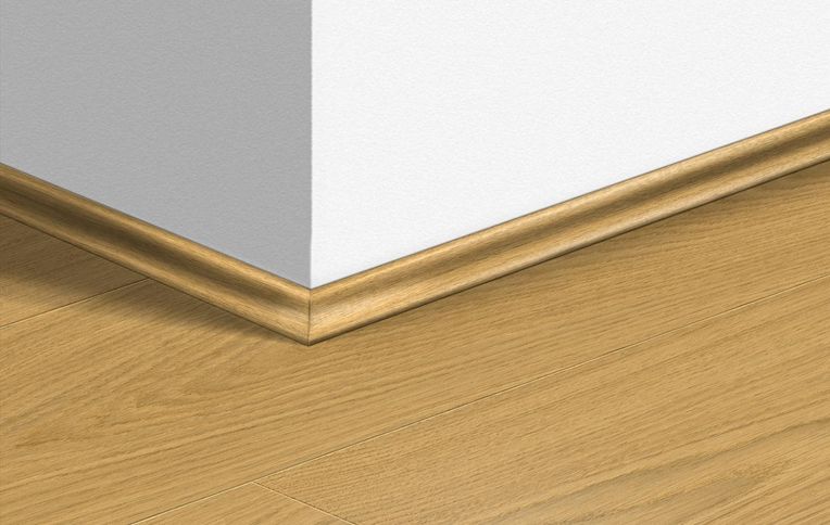 Quart de rond Quick Step, Mdf, décor Bois verni naturel, h.1.70 x L. 240.00 cm