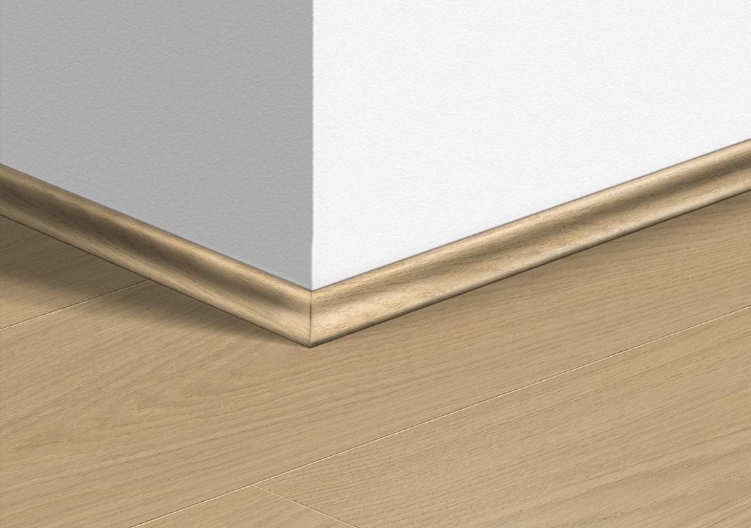 Quart de rond  Quick Step, Mdf, décor Bois vernis beige, h.1.70 x L. 240.00 cm
