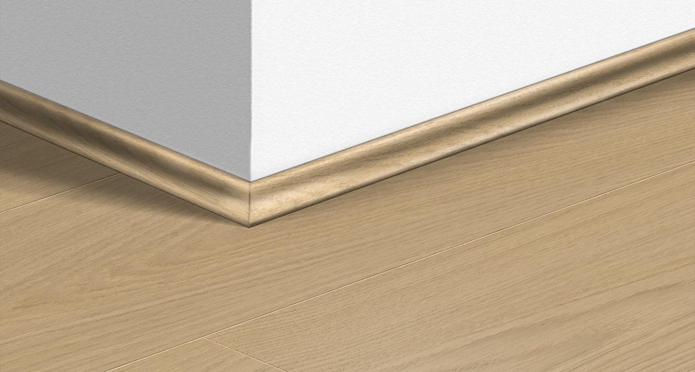 Quart de rond  Quick Step, Mdf, décor Bois vernis beige, h.1.70 x L. 240.00 cm