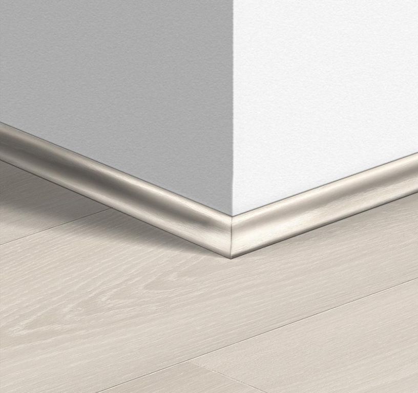 Quart de rond  Quick Step, Mdf, décor Bois blanc premium, h.1.70 x L. 240.00 cm