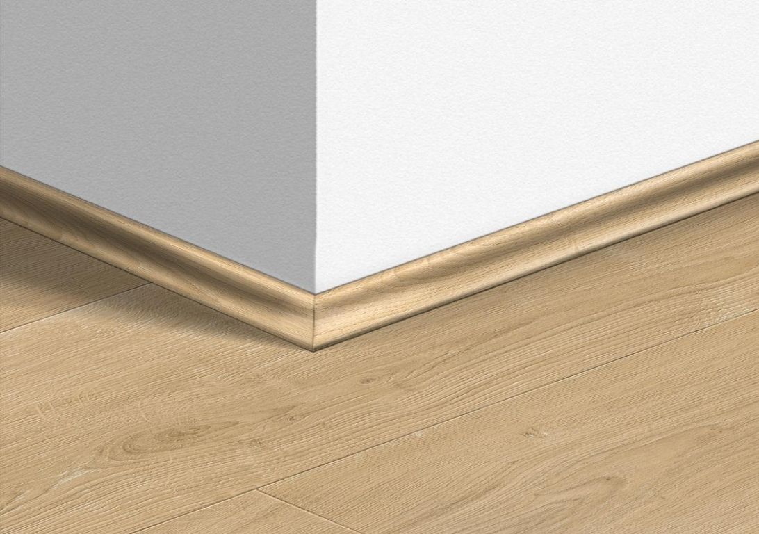 Quart de rond  Quick Step, Mdf, décor Bois nature brossé, h.1.70 x L. 240.00 cm