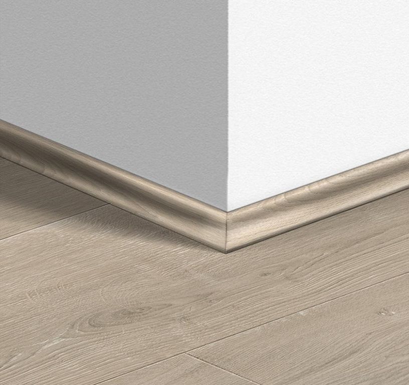Quart de rond  Quick Step, Mdf, décor Bois beige brossé, h.1.70 x L. 240.00 cm