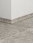 Quart de rond  Quick Step, Mdf, décor Carrelage gris clair, h.1.70 x L. 240.00 cm