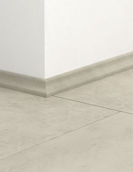 Quart de rond  Quick Step, Mdf, décor Béton gris, h.1.70 x L. 240.00 cm