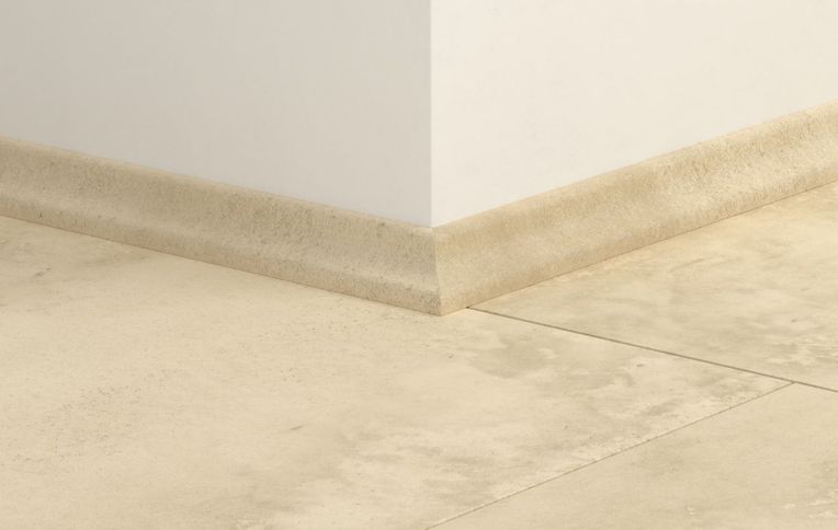 Quart de rond Quick Step, Mdf, décor Carrelage beige, h.1.70 x L. 240.00 cm