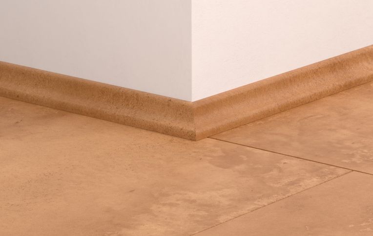 Quart de rond Quick Step, Mdf, décor Béton rouge, h.1.70 x L. 240.00 cm