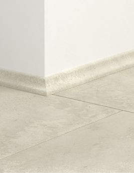 Quart de rond  Quick Step, Mdf, décor Béton gris clair, h.1.70 x L. 240.00 cm