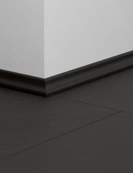 Quart de rond  Quick Step, Mdf, décor Carrelage noir, h.1.70 x L. 240.00 cm