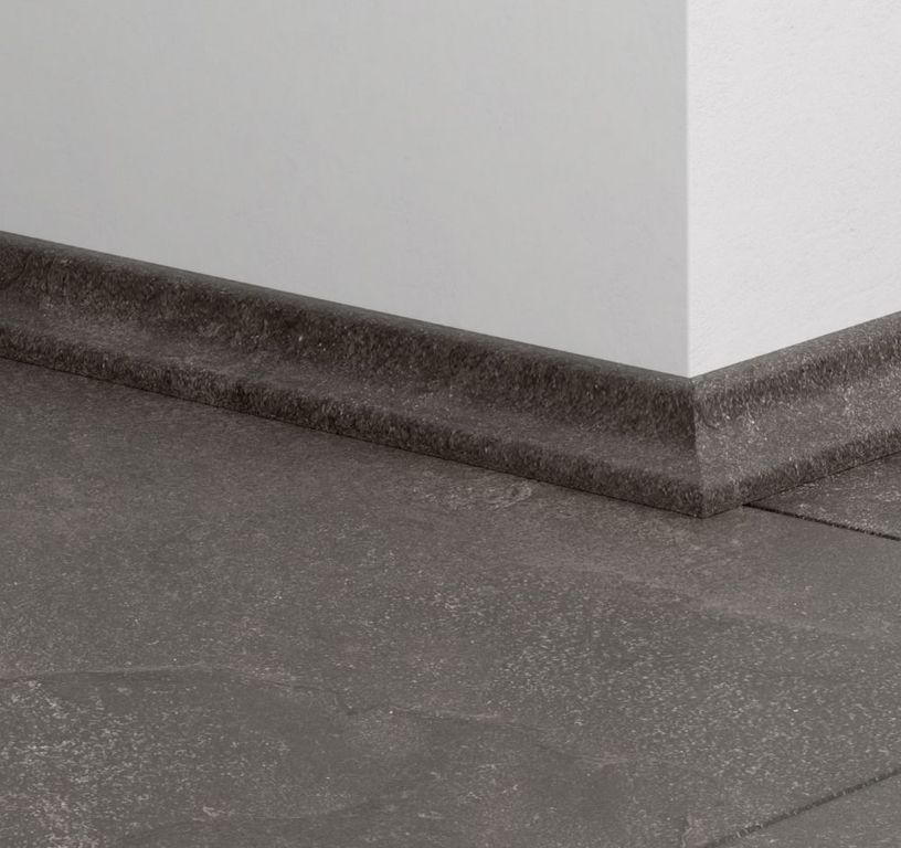 Quart de rond  Quick Step, Mdf, décor Carrelage gris, h.1.70 x L. 240.00 cm