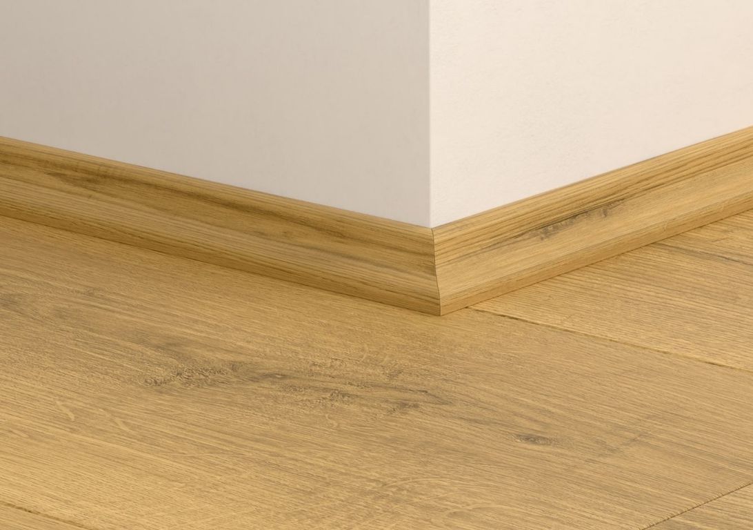 Quart de rond  Quick Step, Mdf, décor Bois nature clair, h.1.70 x L. 240.00 cm