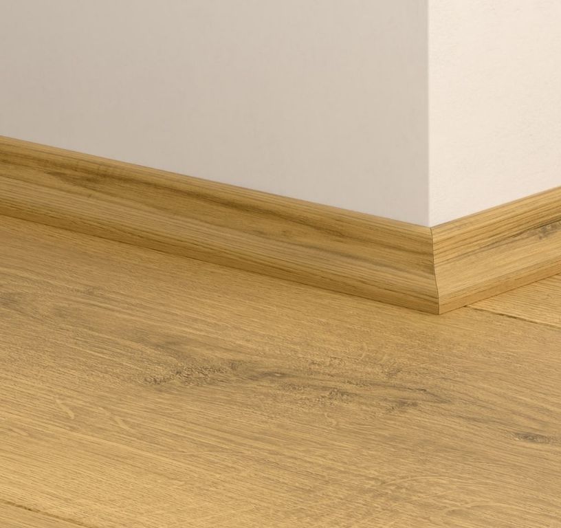 Quart de rond  Quick Step, Mdf, décor Bois nature clair, h.1.70 x L. 240.00 cm