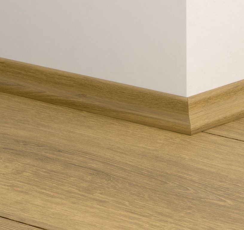 Quart de rond  Quick Step, Mdf, décor Bois miel, h.1.70 x L. 240.00 cm