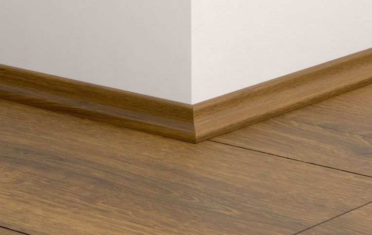 Quart de rond  Quick Step, Mdf, décor Bois marron, h.1.70 x L. 240.00 cm