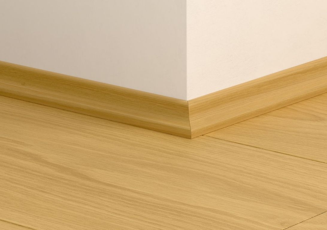 Quart de rond  Quick Step, Mdf, décor Bois marron, h.1.70 x L. 240.00 cm