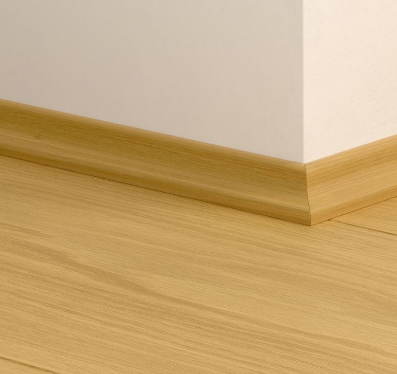 Quart de rond  Quick Step, Mdf, décor Bois marron, h.1.70 x L. 240.00 cm