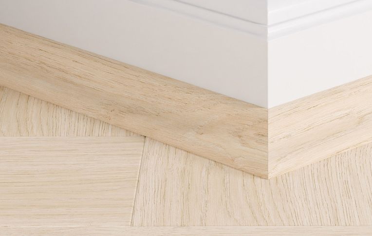 Quart de rond  Quick Step, mdf, décor Bois Ginger, h.1.70 x L. 240.00 cm