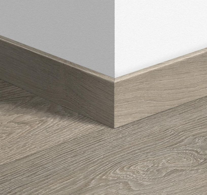 Plinthe  Quick Step, Mdf, décor Bois vieilli gris clair, h.5.80 x L. 240.00 cm